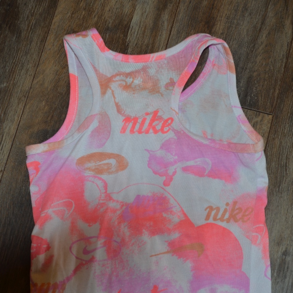 Nike Pink/White Tank Top - Picture 5 of 5
